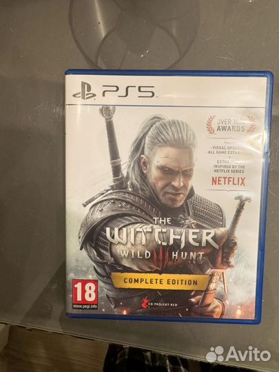 Ведьмак 3 ps5 диск