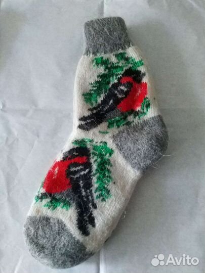 Носки шерстяные. Варежки. Новые. Фабричные
