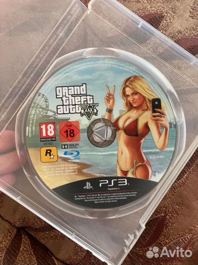 Диски для ps3 игра GTA5
