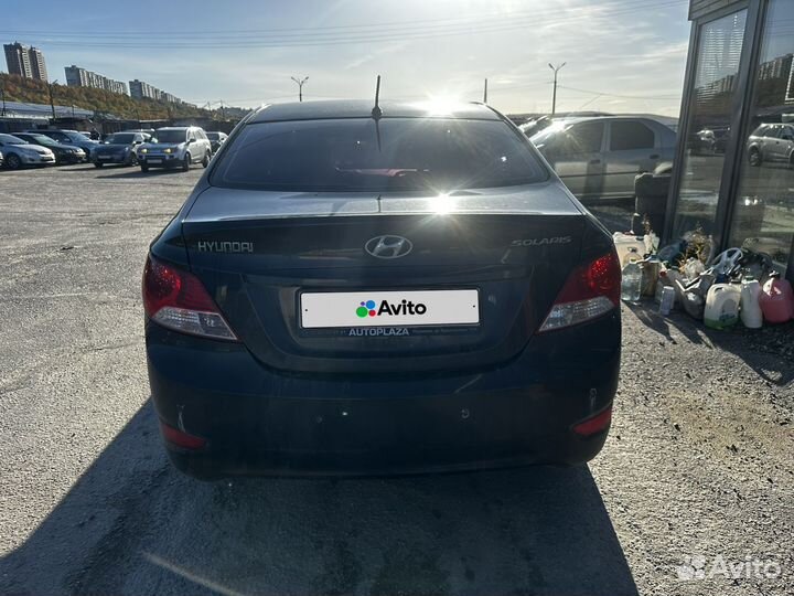 Hyundai Solaris 1.4 AT, 2011, 130 366 км