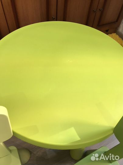 Детский стол и стулья IKEA