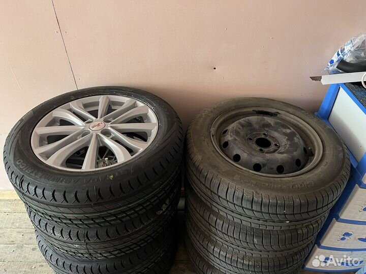 Колеса в сборе (штампы)