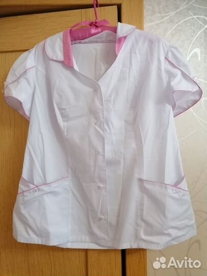 Медицинский халат-куртка