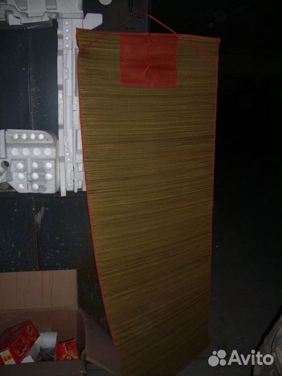 Коврик пляжный, постилка плетёная, новая