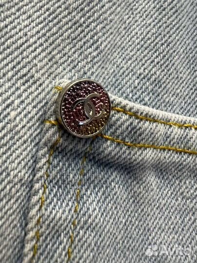 Стильные джинсы chanel