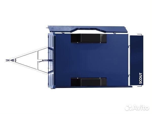 Прицеп тракторный СКАУТ 1ПТС-1,0T, 2023