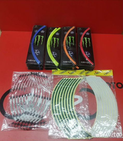 Мото наклейки для дисков