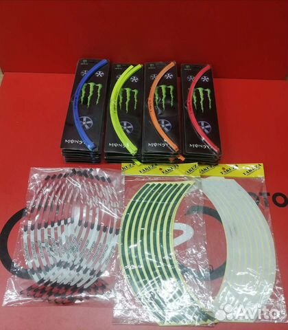 Мото наклейки для дисков