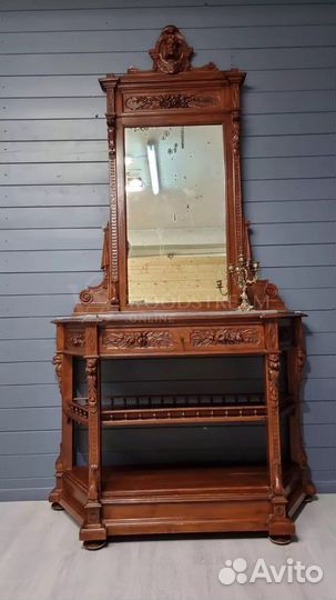Консоль и зеркало винтаж. Антиквариат