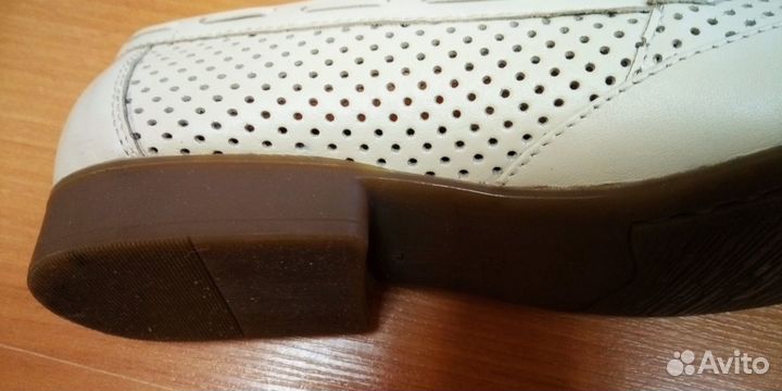 Мужские летние туфли р 43 (натуральная кожа)