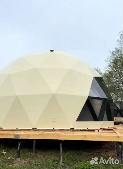 Глэмпинг, всесезонный шатер