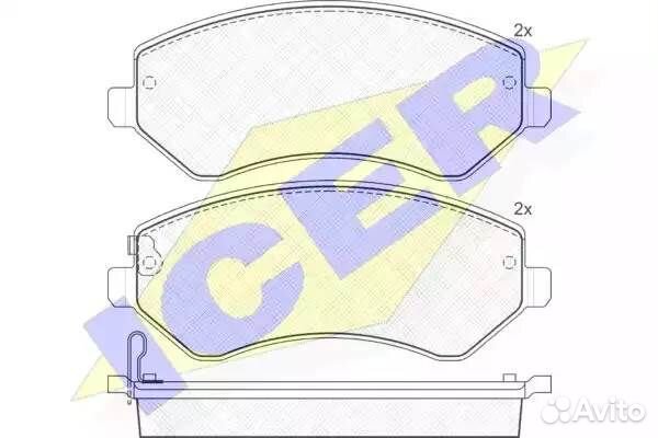 Колодки торм.дисковые 15' grand voyager