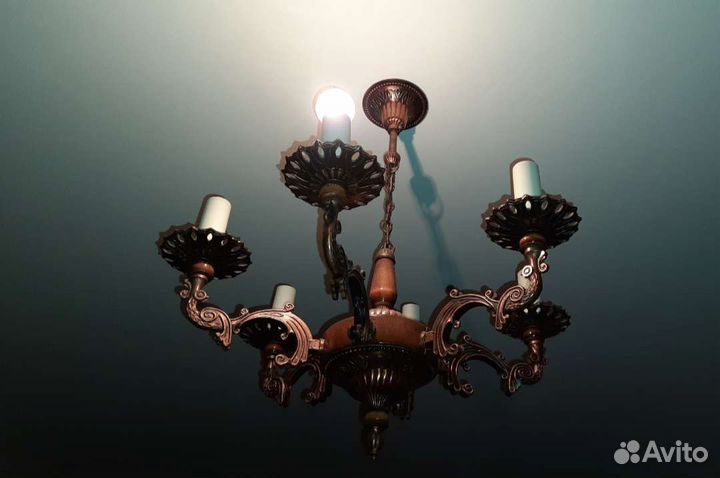 Люстра СССР жар - птица, бра СССР