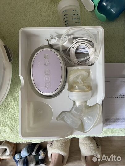 Молокоотсос ручной и автоматический, бутылочки