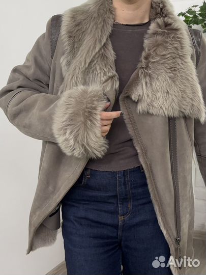 Дубленка женская 46 размер