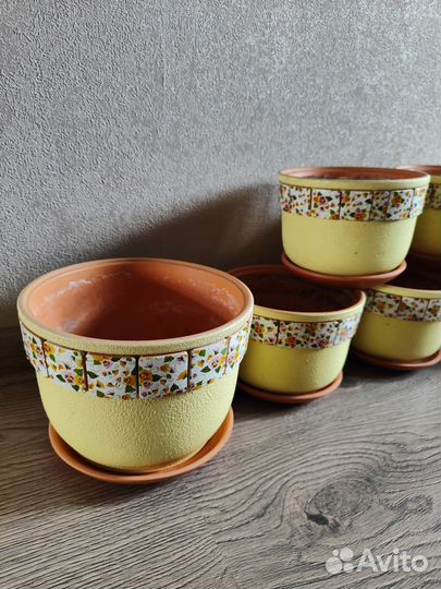 Горшки для цветов