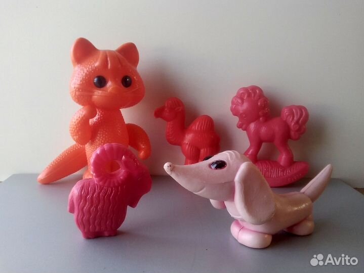 Игрушки пластмассовые СССР