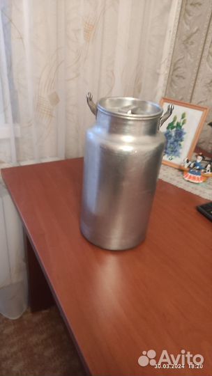 Бидон алюминиевый 6 литров