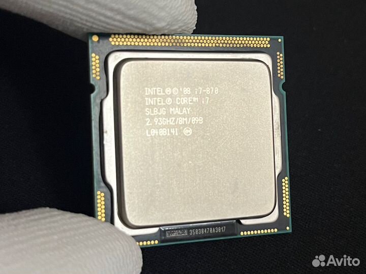 Процессор Intel core i7 - 870