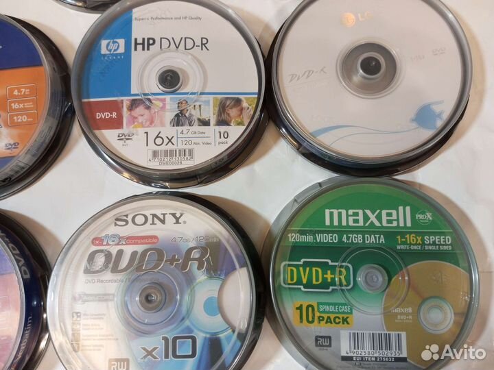 Новые диски DVD-R/DVD-RW