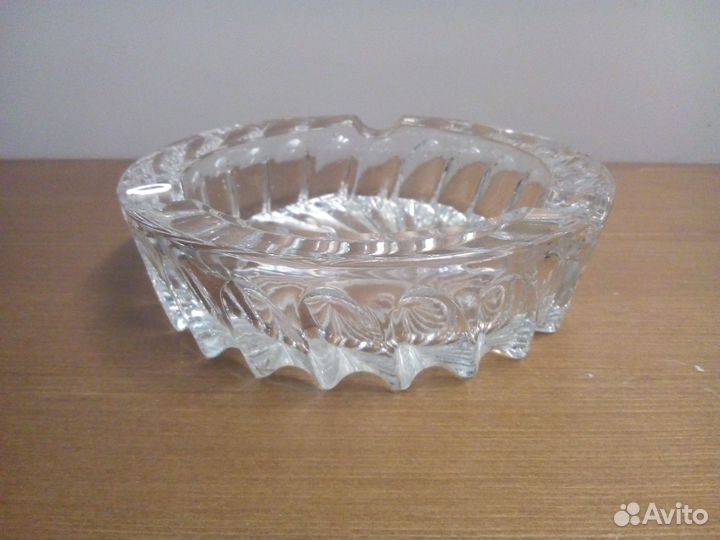 Хрустальная пепельницы 2 шт. СССР