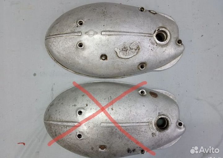 Левая крышка двигателей мотоциклов Иж-49, 56