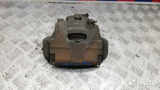 Суппорт тормозной передний левый renault megane 3