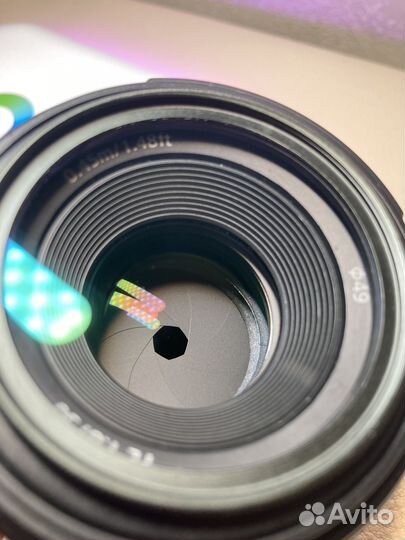 Объектив Sony FE 50 1.8 (SEL50F18F)