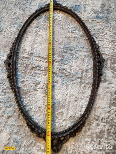 Старинная рамка для зеркала