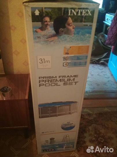 Каркасный бассейн intex
