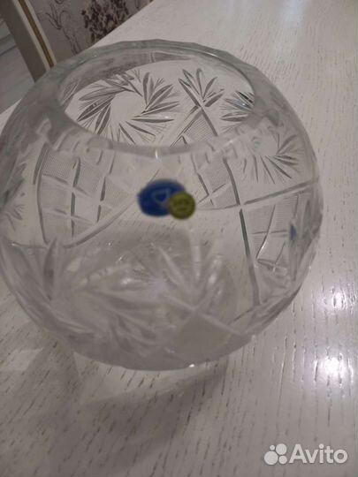 Ваза для фруктов конфет хрусталь