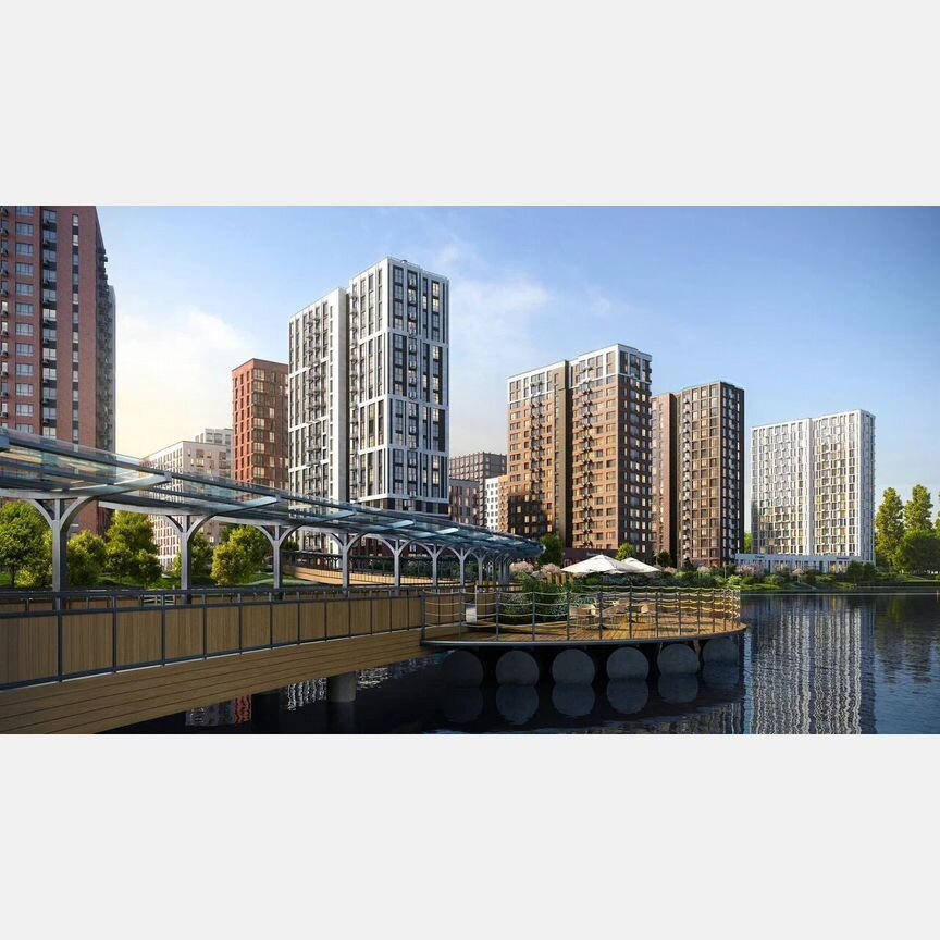 1-к. квартира, 39,6 м², 13/16 эт.