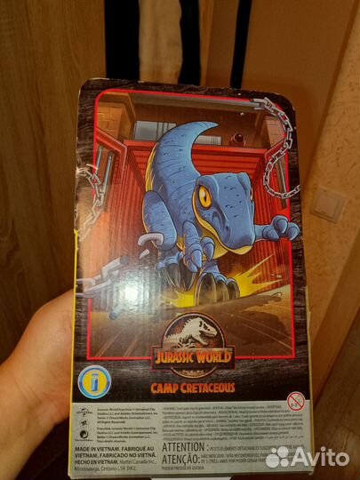 Игрушка динозавр юрасик новый