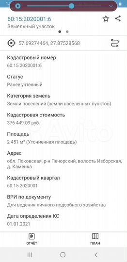 Участок 25 сот. (ИЖС)