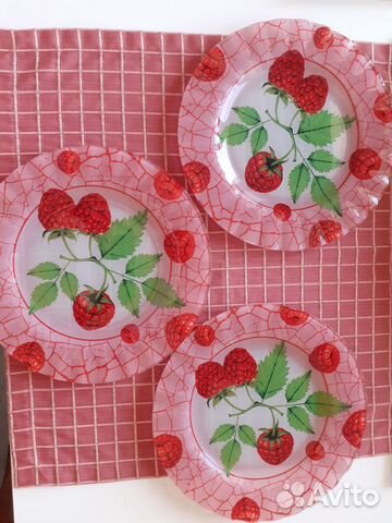 Тарелки (За 3 штуки)