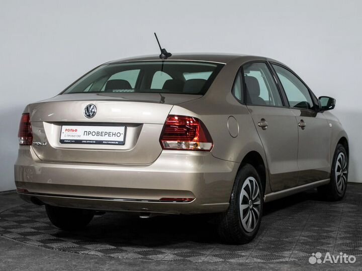 Volkswagen Polo 1.6 AT, 2017, 93 374 км