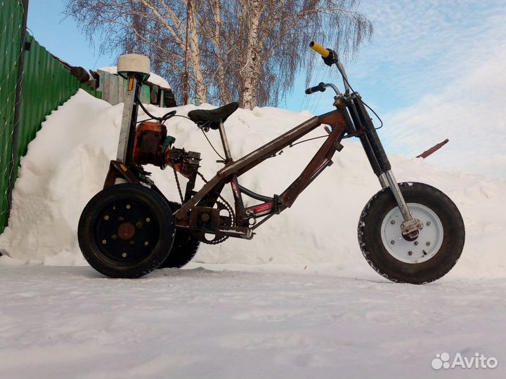 Зимний дрифт трайк