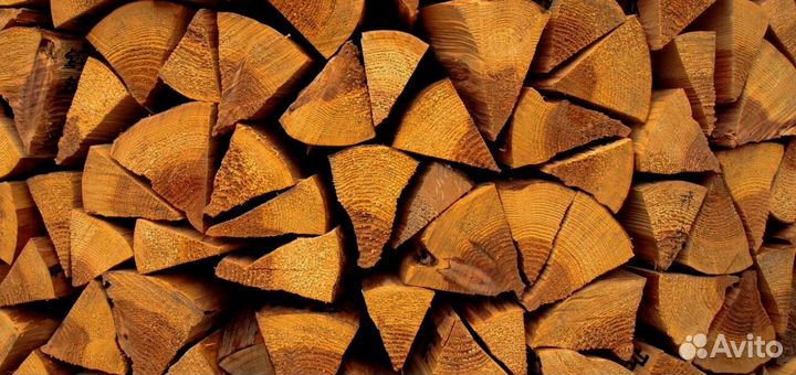 Дрова естесвенной влажности