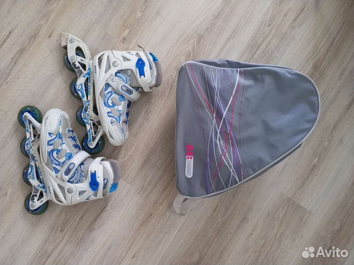 Ролики детские/женские 36-41 раздвижные