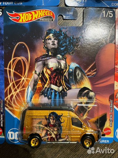 Hot Wheels premium pop culture DC