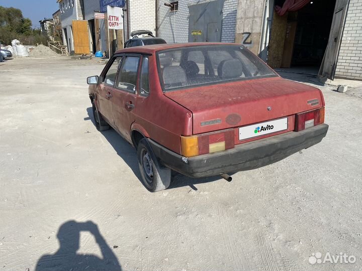 ВАЗ 21099 1.5 МТ, 1998, 180 000 км