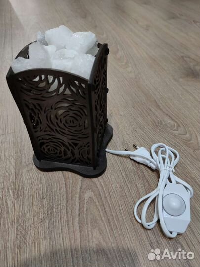 Декоративный соляной светильник