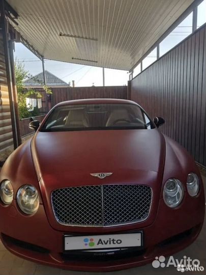 Bentley Continental GT 6.0 AT, 2004, 87 318 км