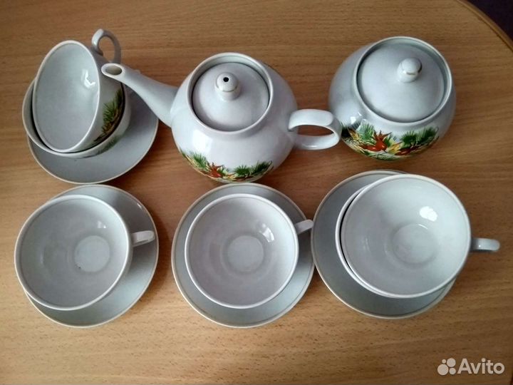 Чайный сервиз новый