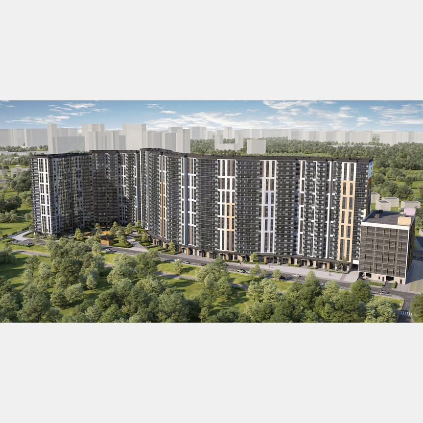 Квартира-студия, 33,6 м², 14/22 эт.