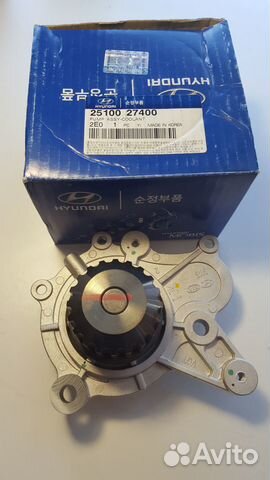 Помпа 25100-27400 Hyundai Оригинал новая