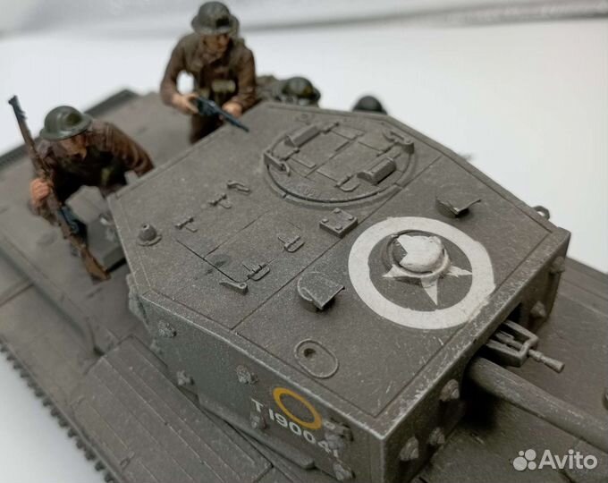 Британский средний танк Kromwel в масштабе 1:35