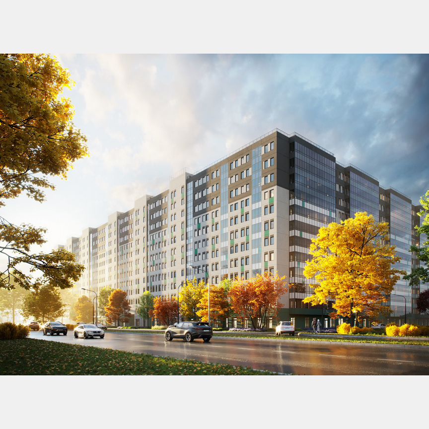 2-к. квартира, 41 м², 6/12 эт.