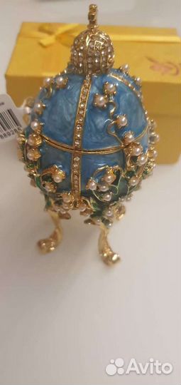 Яйцо фаберже,шкатулка новое