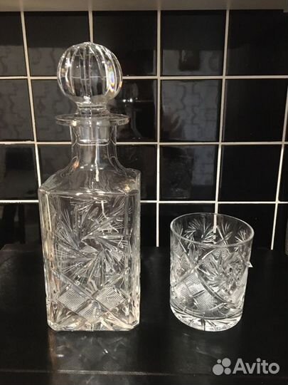Штоф хрустальный